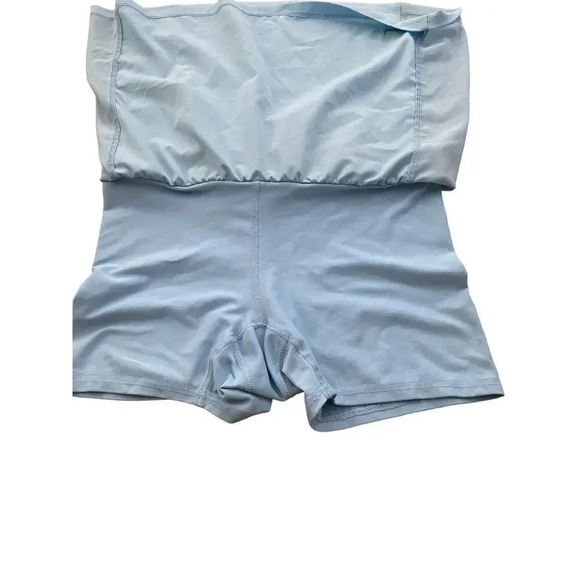 Nike Dri Fit Sky Blue Elastic Waist Activewear Golf Tennis Skort Size Small - Picture 7 of 7